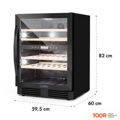 Винный шкаф Klarstein VINOVILLA ONYX 43 (32591)