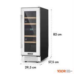 Винный шкаф Klarstein VINOVILLA DUO17 (БЕЛЫЙ) (32588)