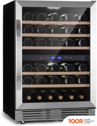 Винный шкаф Klarstein VINOVILLA 50 DUO (СЕРЕБРИСТЫЙ) (32582)