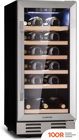 Винный шкаф Klarstein VINOVILLA 29 BUILT-IN (СЕРЕБРИСТЫЙ) (32580)