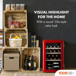 Винный шкаф Klarstein VINETAGE 19 UNO (КРАСНЫЙ) (32578)