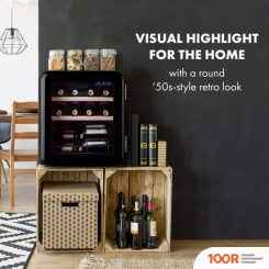 Винный шкаф Klarstein VINETAGE 12 (ЧЕРНЫЙ) (32577)