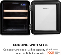 Винный шкаф Klarstein VINETAGE 12 (ЧЕРНЫЙ) (32577)