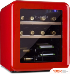 Винный шкаф Klarstein VINETAGE 12 (КРАСНЫЙ) (32576)