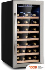 Винный шкаф Klarstein VINAMOUR 38 UNO (СЕРЕБРИСТЫЙ) (32571)