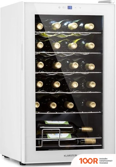 Винный шкаф Klarstein SHIRAZ 24 UNO (БЕЛЫЙ) (32561)