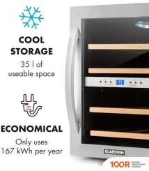 Винный шкаф Klarstein RESERVA 8 UNO (32555)