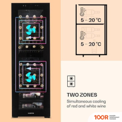 Винный шкаф Klarstein BELLEVIN DEUX 39 FLEX (32545)