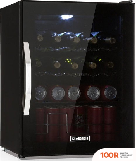 Винный шкаф Klarstein BEERSAFE XL (ЧЕРНЫЙ) (32539)