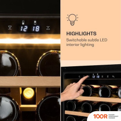 Винный шкаф Klarstein BAROSSA 77 DUO (32534)