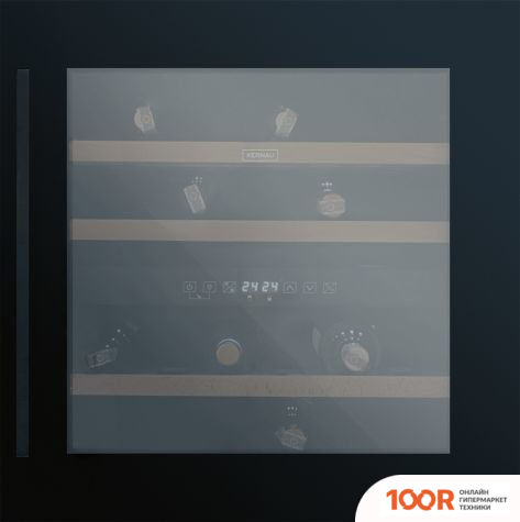 Винный шкаф Kernau KBW 361 D B (32500)