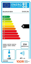 Винный шкаф Dunavox DX-89.246TB (32435)