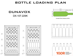 Винный шкаф Dunavox DX-107.229K (32421)