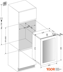 Винный шкаф Dunavox DAVG-49.116DB.TO (32405)