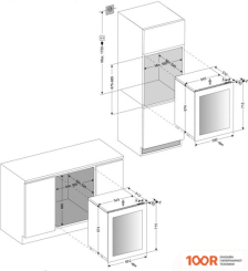 Винный шкаф Dunavox DAVG-32.80DOP.TO (32403)