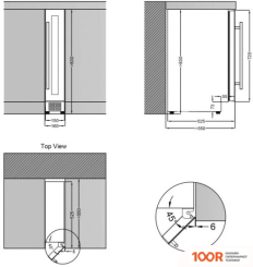 Винный шкаф Dunavox DAUF-9.22B (32385)