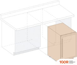 Винный шкаф Dunavox DAUF-46.138B (32381)