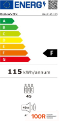 Винный шкаф Dunavox DAUF-45.125DOP.TO (32379)