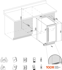 Винный шкаф Dunavox DAUF-32.83SS (32368)