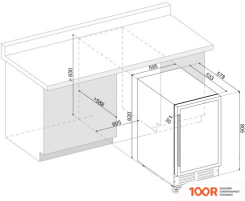 Винный шкаф Dunavox DAU-46.145DSS (32357)