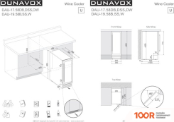 Винный шкаф Dunavox DAU-17.58DW (32346)