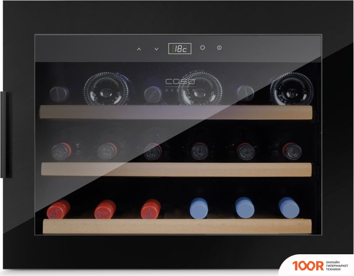 Винный шкаф CASO WINESAFE 18 EB BLACK (32242)