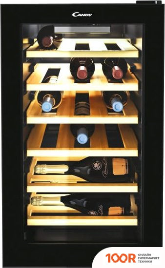 Винный шкаф Candy CWCEL 210/N (32223)