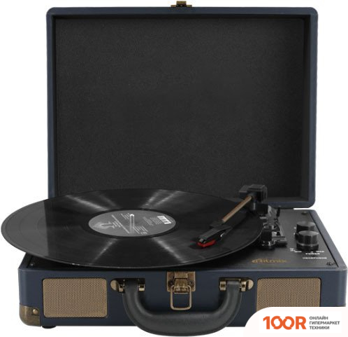 Виниловый проигрыватель Ritmix LP-160B (ТЕМНО-СИНИЙ) (32112)