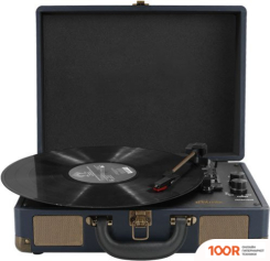Виниловый проигрыватель Ritmix LP-160B (ТЕМНО-СИНИЙ) (32112)