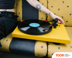 Виниловый проигрыватель Pro-Ject DEBUT EVO 2 SATIN GOLDEN YELLOW (PICK IT MM EVO) (32017)