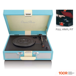 Виниловый проигрыватель Lenco TT-33 (ГОЛУБОЙ) (31988)