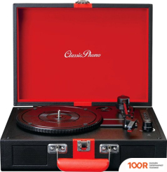 Виниловый проигрыватель Lenco TT-110 (ЧЕРНЫЙ/КРАСНЫЙ) (31982)