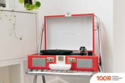 Виниловый проигрыватель Lenco TT-110 (КРАСНЫЙ/БЕЛЫЙ) (31981)