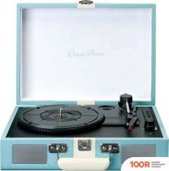 Виниловый проигрыватель Lenco TT-110 (ГОЛУБОЙ/БЕЛЫЙ) (31980)