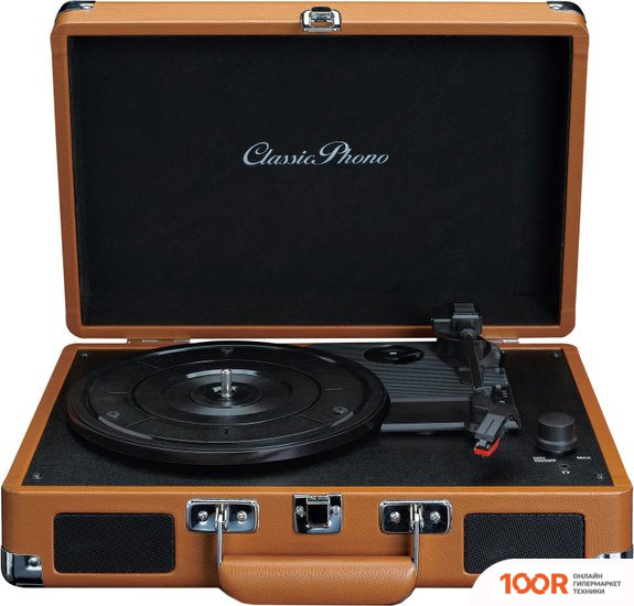 Виниловый проигрыватель Lenco TT-10BN (31979)