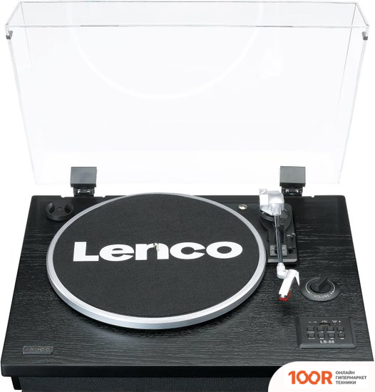 Виниловый проигрыватель Lenco LS-55BK (31975)