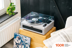 Виниловый проигрыватель Lenco LS-440 (СЕРЫЙ) (31964)