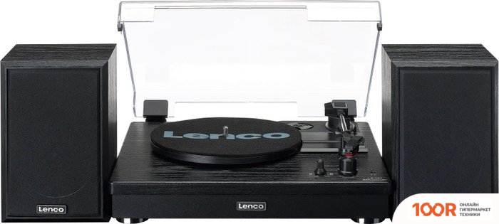 Виниловый проигрыватель Lenco LS-101 (ЧЕРНЫЙ) (31952)