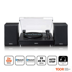 Виниловый проигрыватель Lenco LS-101 (ЧЕРНЫЙ) (31952)