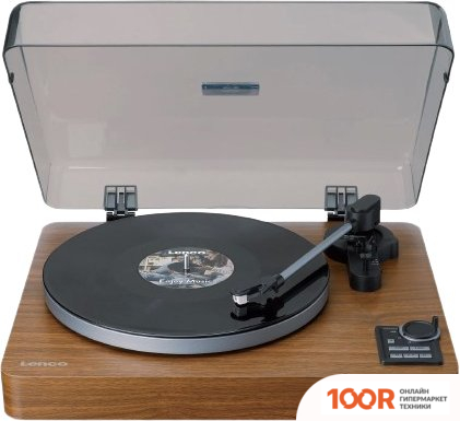 Виниловый проигрыватель Lenco LBTA-165 (КОРИЧНЕВЫЙ) (31949)