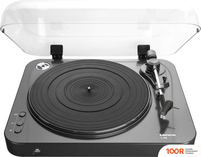 Виниловый проигрыватель Lenco L-85 (ЧЕРНЫЙ) (31937)
