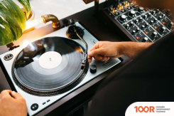 Виниловый проигрыватель Lenco L-3809 (МЕТАЛЛИК) (31929)