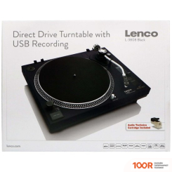 Виниловый проигрыватель Lenco L-3808 (ЧЕРНЫЙ) (31928)