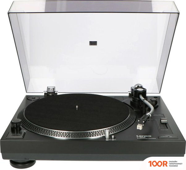 Виниловый проигрыватель Lenco L-3808 (ЧЕРНЫЙ) (31928)