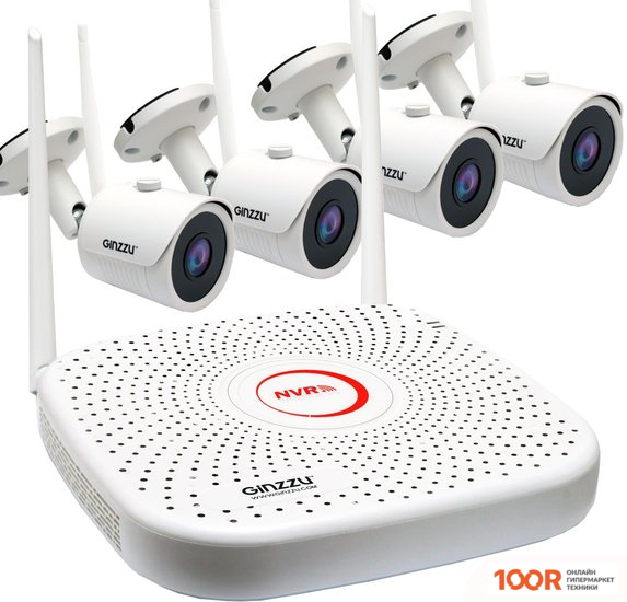 Видеорегистратор Ginzzu HK-841W (31546)