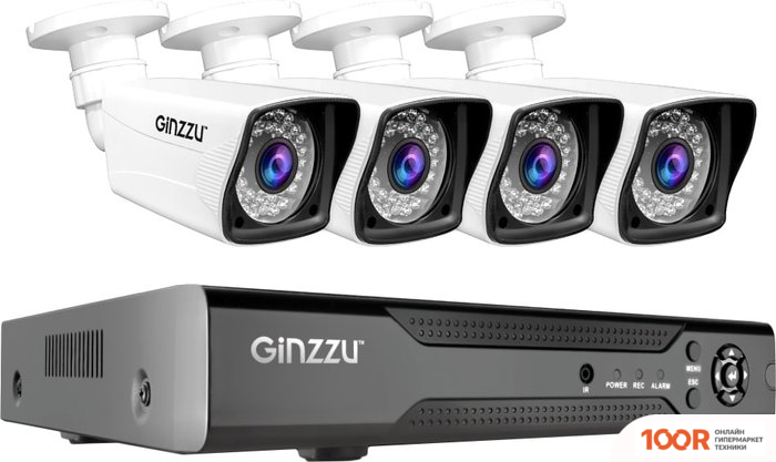 Видеорегистратор Ginzzu HK-841D (31545)