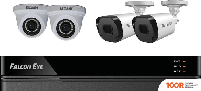 Видеорегистратор Falcon Eye FE-104MHD KIT ОФИС SMART (31508)