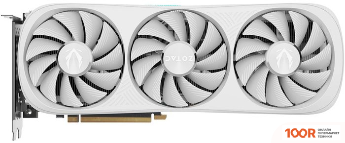 Видеокарта ZOTAC GEFORCE RTX 4080 SUPER TRINITY OC WHITE EDITION 16GB GDDR6X ZT-D40820Q-10P (31288)