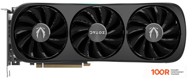 Видеокарта ZOTAC GEFORCE RTX 4080 SUPER TRINITY BLACK EDITION 16GB GDDR6X ZT-D40820D-10P (31287)