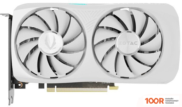 Видеокарта ZOTAC GEFORCE RTX 4070 TWIN EDGE OC WHITE EDITION ZT-D40700Q-10M (31283)